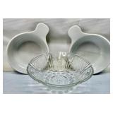 Soup Bowls and a Clear Bowl