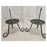 PartyLite Barrington Wrought Iron Candle Holders