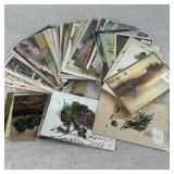 Assortment Of  150+ Antique Postcards