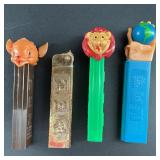 Vintage No Feet PEZ Dispensers