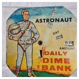 Astronaut Daily Dime Bank