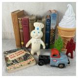 Selection Of Vintage Toys & Children's Books
