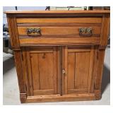 Antique Pine Cabinet base