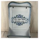 Antique German Enamelware Utensil Rack