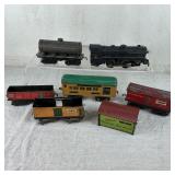 Selection Of Vintage Model Train Cars