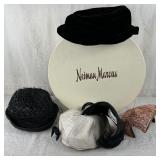 Vintage Women's Hats In Neiman Marcus Hat Box