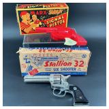 Two Vintage Toy Pistols In Original Boxes