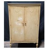 Painted Walnut Chifferobe