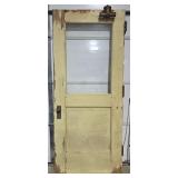 Wood and glass Door with hardware