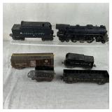 Selection Of Vintage Post War Train Cars