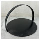 Antique Hand Forged Cast Iron Hanging Griddle