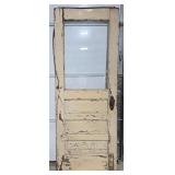 Wood and glass Door with hardware