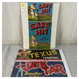 Vintage Original Texas Produce Labels