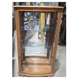 Oak & glass display case