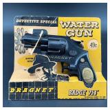 Vintage Dragnet Water Gun New In Package