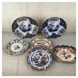 Selection Of Antique Imari Dishes