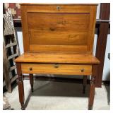 Antique Pine Plantation Desk