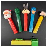 Selection Of Vintage Pez Dispensers
