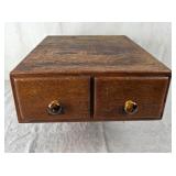Antique Oak Filing Drawers