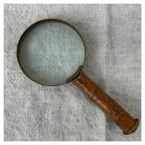 Antique British Royal Navy Chart Magnifier