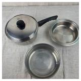 Vintage Lustre Craft Pan & Salad Master Lid