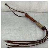 Native American Made Deer Foot Horse Whip
