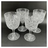 Antique ABP Cut Glass Goblets