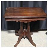 Victorian Eastlake Mahogany Parlor Table