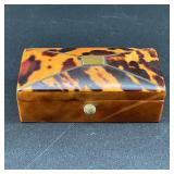 1800's English Tortoise Shell Snuff Box