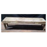 Rustic Wood Chippy Paint 5ft Bench