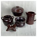 Vintage Mar-Crest & Other Stoneware Pieces