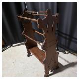 Antique Eastlake Walnut Quilt Rack