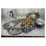 Large Selection Of Vintage Silverplate & More