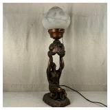 Art Deco Joan Of Arc Torch Style Lamp