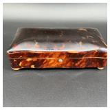 1800's English Tortoise Shell Spoon Box