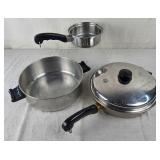 Selection Of Vintage Salad Master Pots & Pans