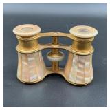 Antique Mother Of Pearl Opera Glasses
