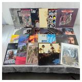 Vintage Rock LP's &  Beatles Yesterday Sheet Music