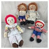 Raggedy Ann & Andy Dolls