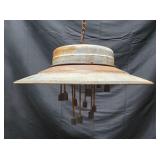 Large Galvanized Industrial Chandelier