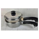 Vintage Salad Master 2 Qt Pot With Strainer