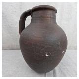 Old Hand Thrown Terra Cotta Pitcher