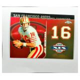 2009 Topps Chrom NFL Dynasties Joe montana