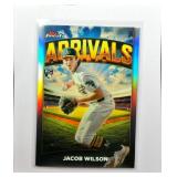 2025 Topps Finest Arrivals Jacob Wilson