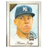 2019 Topps Gallery National Camp Day Aaron Judge