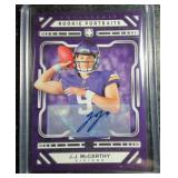 2024 Photogenic Auto Rookie Portraits J.J McCarthy