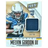 2015 Panini RC Patch Melvin Gordon III
