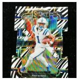 2023 Select Josh Downs Zebra Print  ddie cut