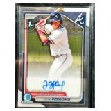 2024 Bowman Chrome Auto Jose Perdomo