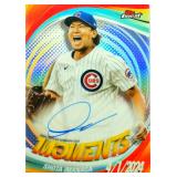 2025 Topps finest Auto Shota Imanaga